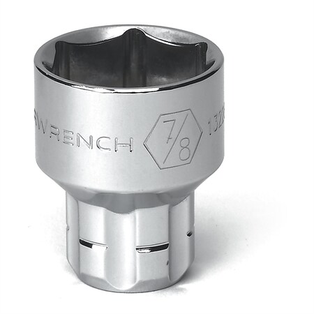 Gearwrench 3/8 in. Drive Pass-Thruâ„¢ 6-Point Standard Fract. SAE Socket 7/8 in. EHT132280GR